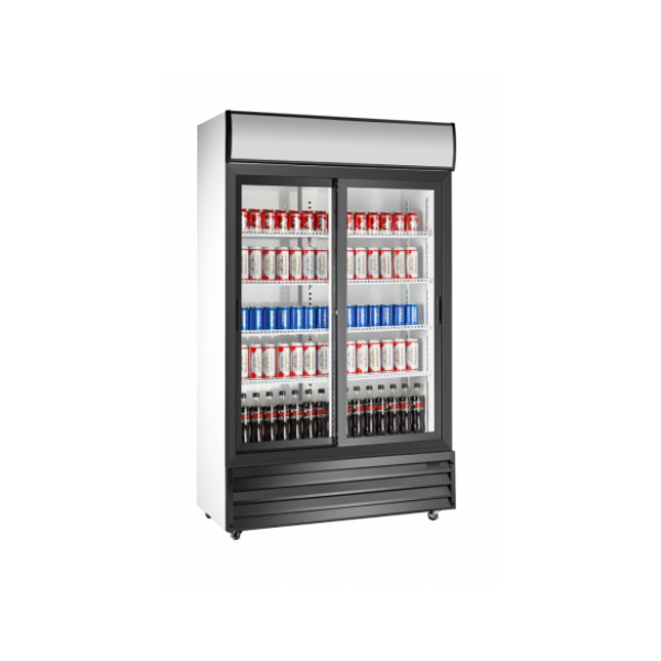 Armario Expositor Refrigerado 688L 2 Puertas Correderas EXPO1120TN-PC