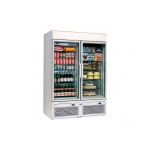 Armario Expositor Refrigerado con Puerta de Cristal Conservación Serie TORNADO V 100 TN-TN EUROFRED