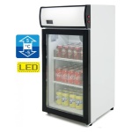 Armario Expositor Refrigerado Subcero Puerta Vidrio SZ80L