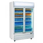 Armario refrigerado 2 puertas 970 litros EUROFRED DC1000H.