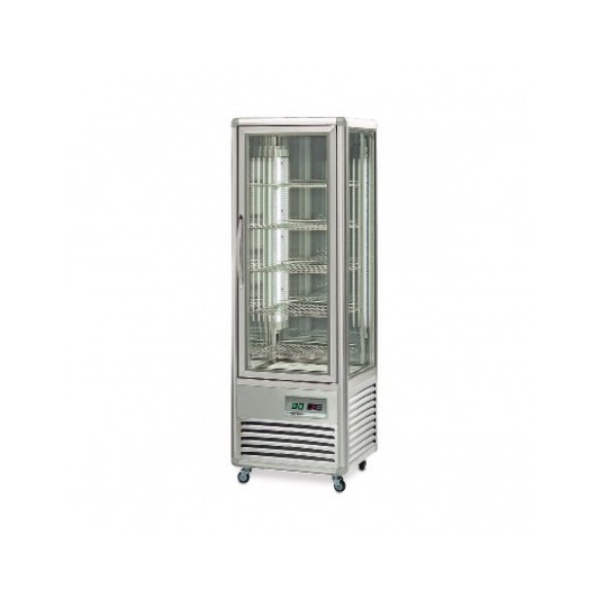 Armario Refrigerado Pastelerías 4 caras de cristal 350 litros Bitemperatura SNELLE350BTVBISNEW EUROFRED