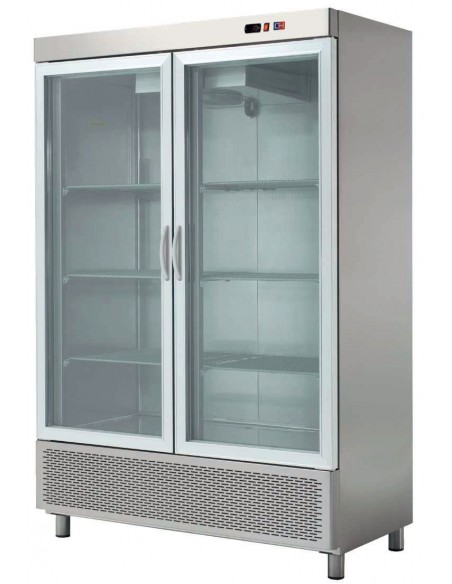 Armario Snack Refrigerado Doble 2 puertas de cristal ARCH-1202V