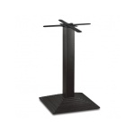 Base de mesa cuadrada a distintos niveles hiero fundido CE153 Bolero