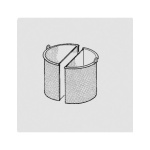 Cesta colador 100 litros 500x410 mm Línea MAGISTRA PLUS 900 MBM