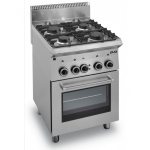 Cocina a Gas Con Horno Línea SMART 650 MBM