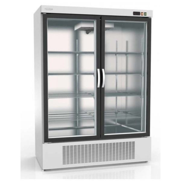 Expositor Refrigerado Vertical Gourmet 2 Puertas MAFDEBR-1302