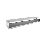 Vitrina 8 cubetas GN1/3 con TAPA de 1800x395x270h mm PEKIN VRX1800380SL