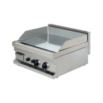 Fry Tops A Gas Sobremesa Liso Acero 15 Mm Con Placa Lisa Rectificada 2x4.8KW Serie 600 GG606R