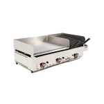 Frytops a gas 67cm con Barbacoa a gas 35cm 100FRYGCB.