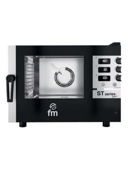 Horno FM Mixto Compact Electromecánico STC 411-EW