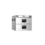 Mantenedor Eléctrico de Alimentos 2 cajones para bandejas GN1/1 GIORIK EUROFRED GMC2E.