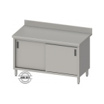 Mesa Mural de Trabajo Con Puertas Correderas Desmontada INOX Fondo 700 MAFMMPC