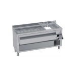 Mueble para preparación de Coctelería Profesional de 1600x745x900mm con Cuba ERATOS