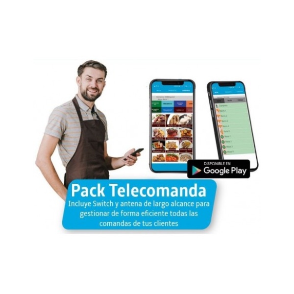 Pack Toma de Comandas con PDA 5" Doscar