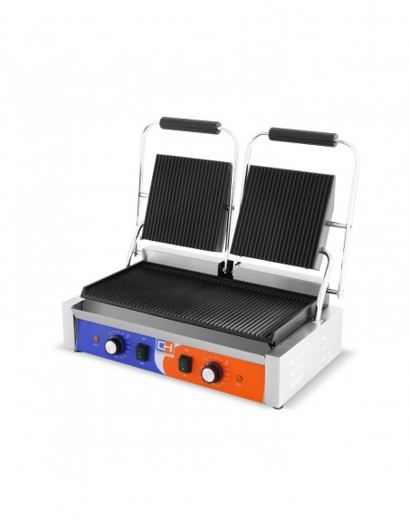 Plancha Grill Eléctrica de 565x365x210mm Línea PEKÍN PG-813