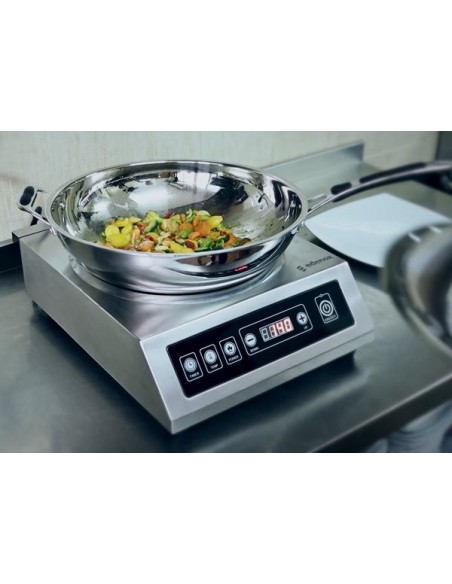 Sarten Wok SWOK-36 para placa de inducción Wok sobremesa IW-35 E EDENOX