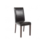 Silla de comedor símil cuero negro GF954 Bolero (Juego de 2)