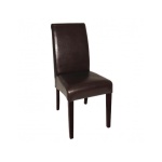 Silla de cuero con respaldo curvo GF956 Bolero (Juego 2)