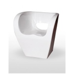 Sillón monoblock inyección polipropileno Blanco COLORADO