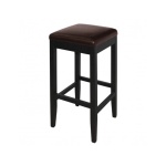 Taburete alto para bar símil piel GG649 Bolero (Juego 2)