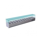 Vitrina Refrigerada de Ingredientes de 10 GN G611 POLAR.