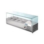 Vitrina Refrigerada de Ingredientes de 4 GN GD875 POLAR.