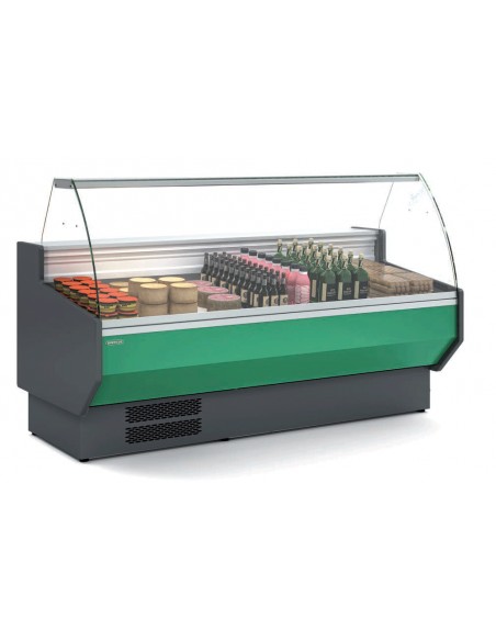 Vitrina Refrigerada Pastelería Cristal Curvo Fondo 940 MAFVEPD-9-C